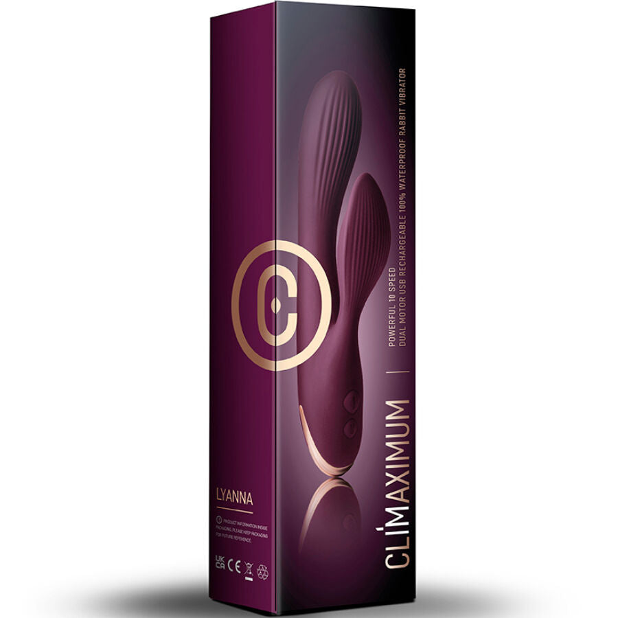 Vibratore Rabbit Climaximum Lyanna — Doppio Motore Punto G