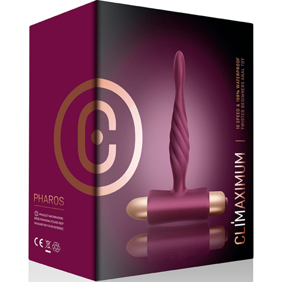 Plug Anale Vibrante per Principianti Climaximum Pharos