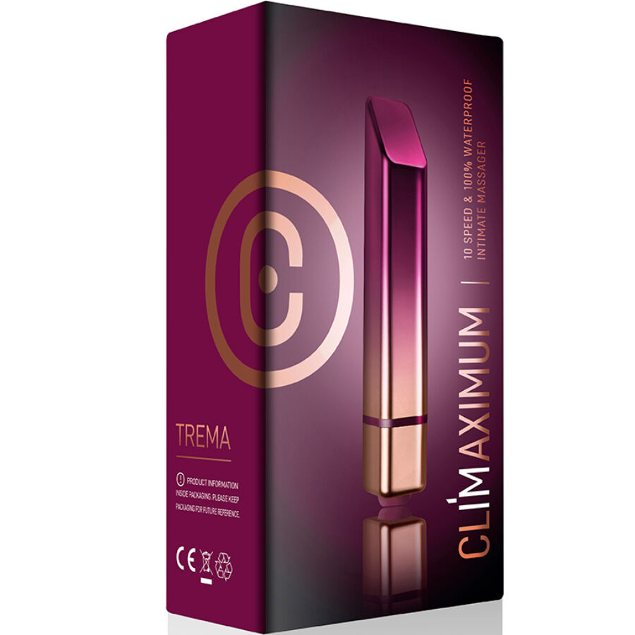 Vibratore Bullet Discreto Climaximum Trema — 10 Velocità