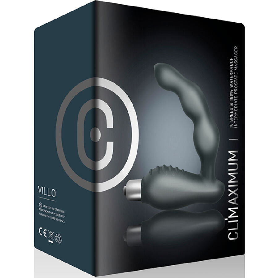 Vibratore Prostatico Climaximum Villo — 10 Velocità