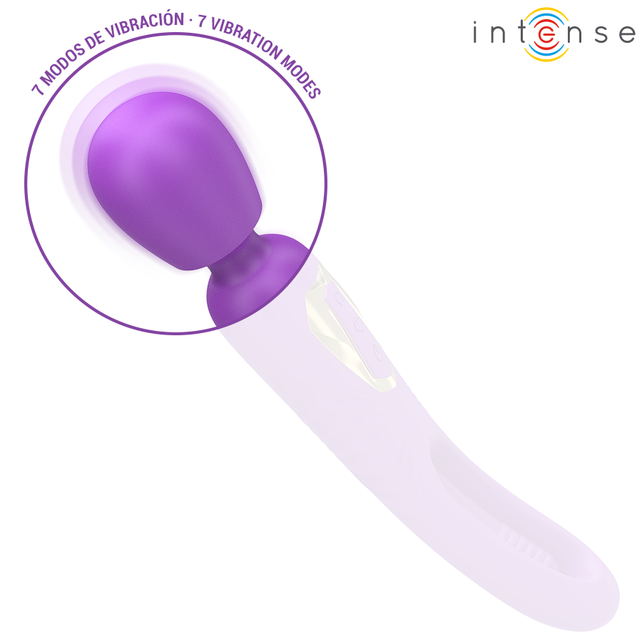 Vibratore Wand con Lingua Intense Christy — Stimolatore Clitoride