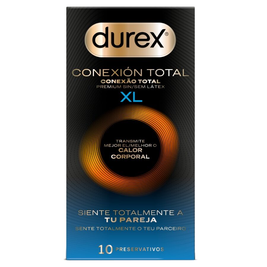 Preservativi XL Senza Lattice Durex Total Connection — 10 pz