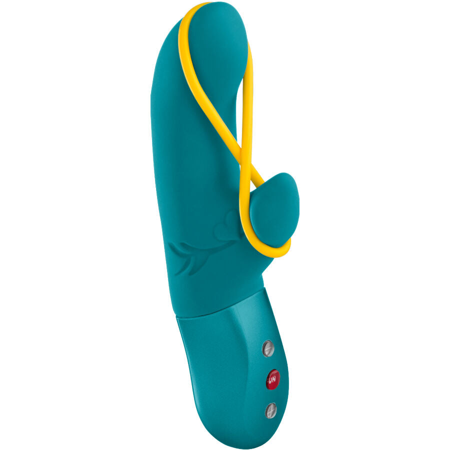 Vibratore Rabbit Fun Factory Amorino — 6 Modalità, Acquamarina