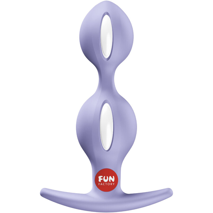 Plug Anale con Pesi Fun Factory B-Balls Duo — Viola