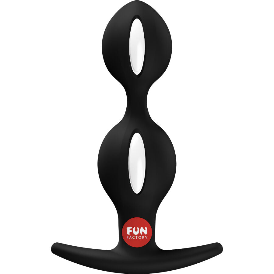 Plug Anale con Pesi Fun Factory B-Balls Duo — Nero