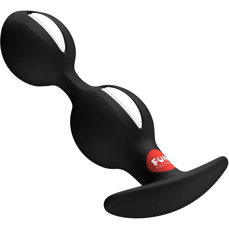 Plug Anale con Pesi Fun Factory B-Balls Duo — Nero