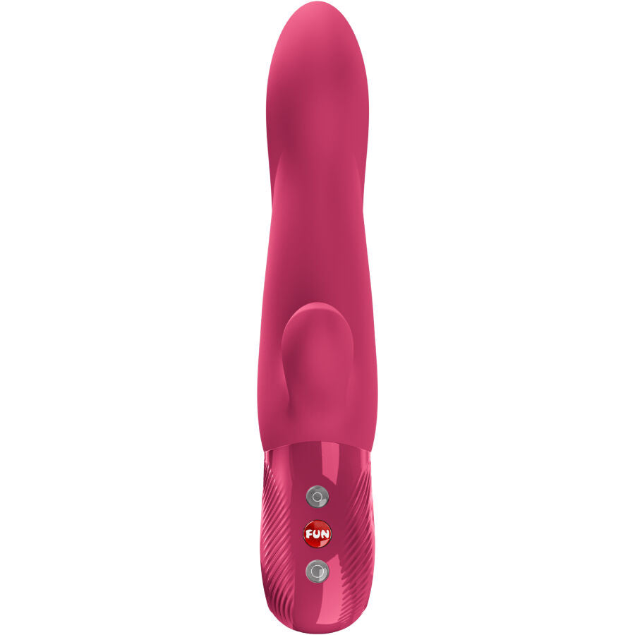 Vibratore Rabbit Pulsante Fun Factory Bi Stronic Arc — Lampone