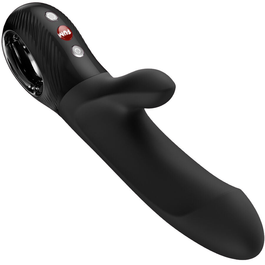 Vibratore Rabbit Pulsante Fun Factory Bi Stronic Embrace — Nero