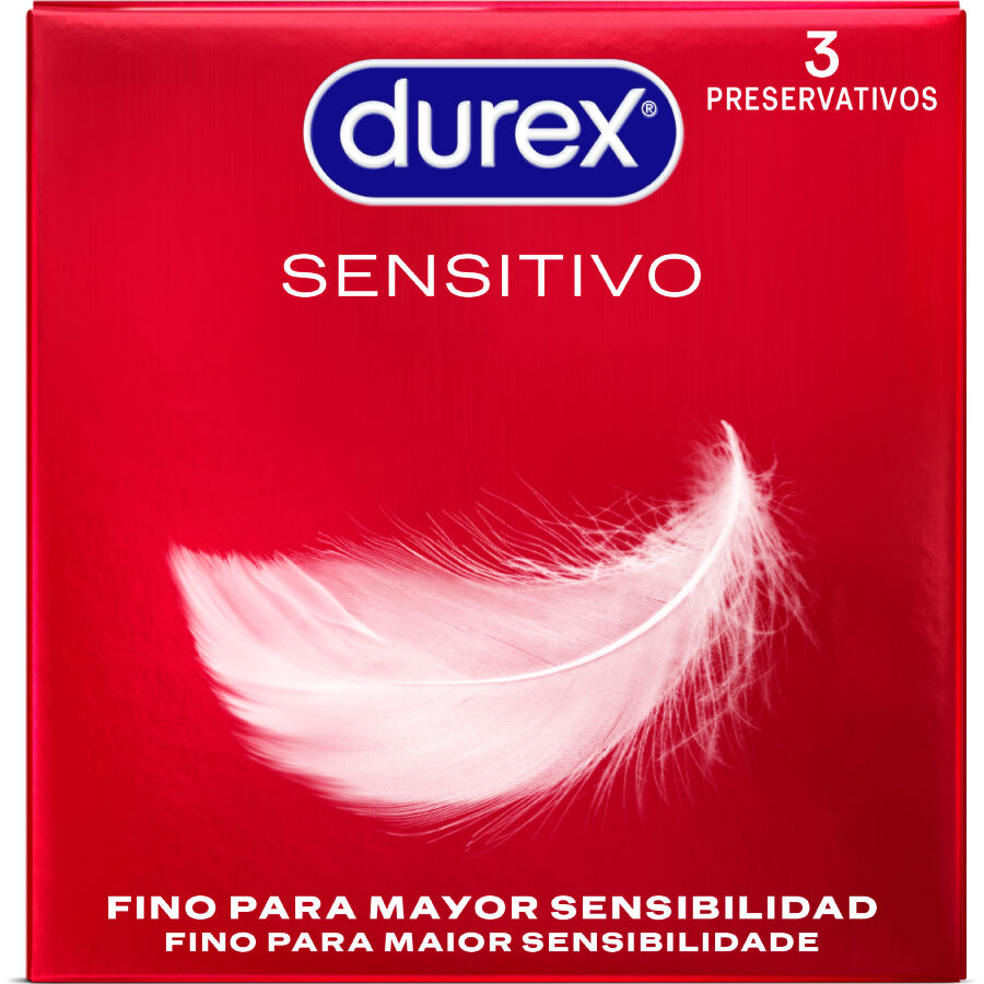 Preservativi Sottili Durex Sensitive Soft — 3 Unità