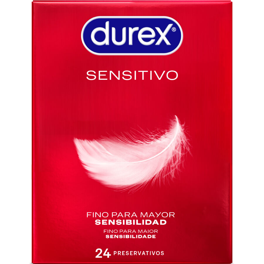 Preservativi Sottili Durex Sensitive Soft — 24 Unità