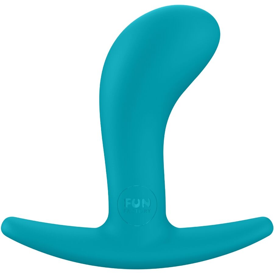 Plug Anale Fun Factory Bootie — Silicone, Taglia S, Acquamarina