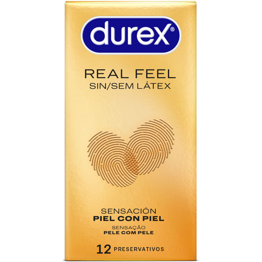 Preservativi Senza Lattice Durex Real Feel — 12 Unità