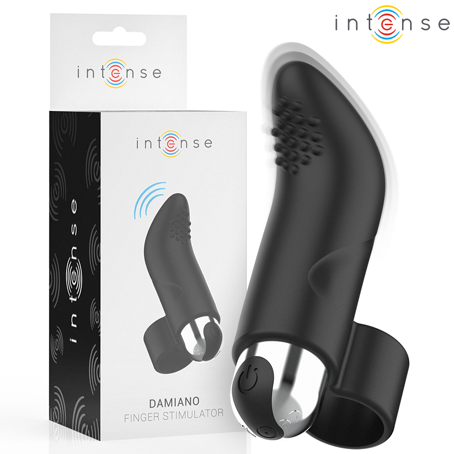 Vibratore da Dito Ricaricabile Intense Damiano — 7 Modalità