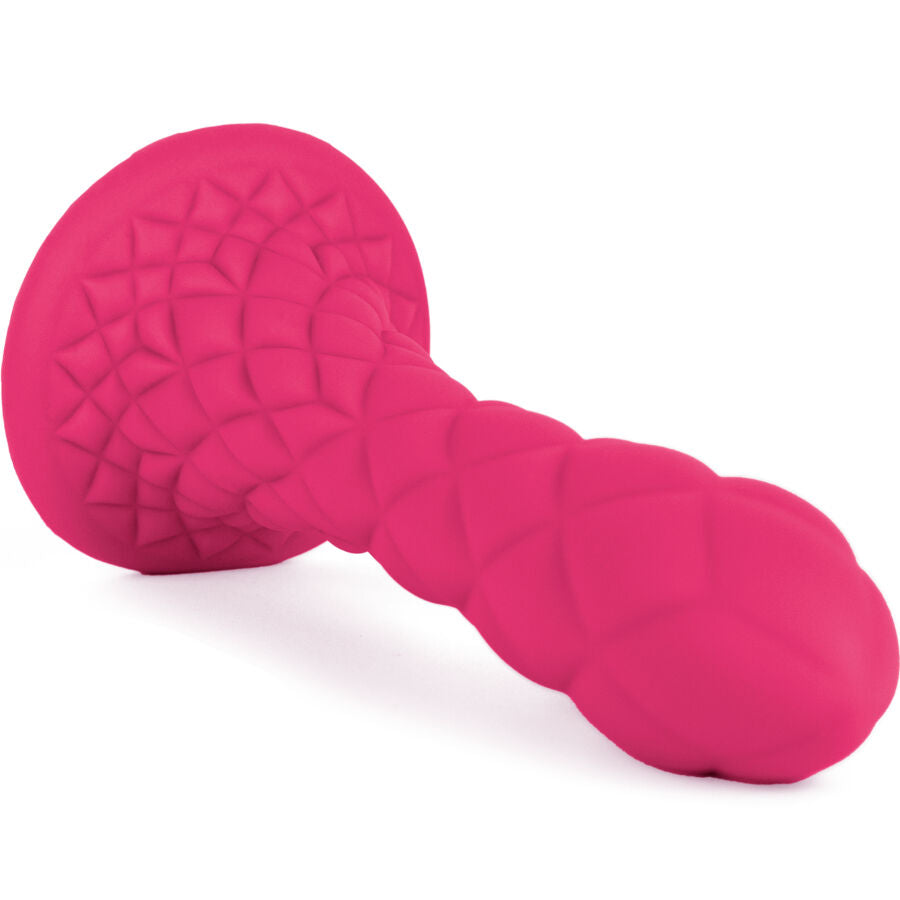 Dildo Silexd Dreamy Fantasy Silicone Termoreattivo Fucsia — 18.5 cm