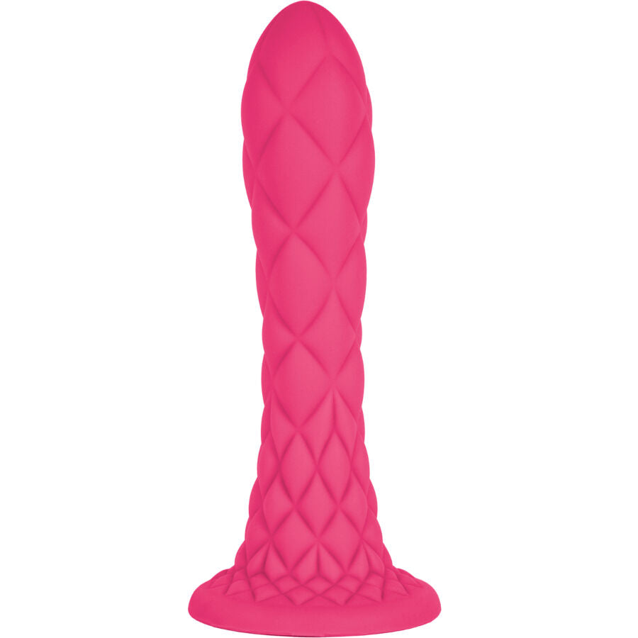 Dildo Silexd Dreamy Fantasy Silicone Termoreattivo Fucsia — 18.5 cm