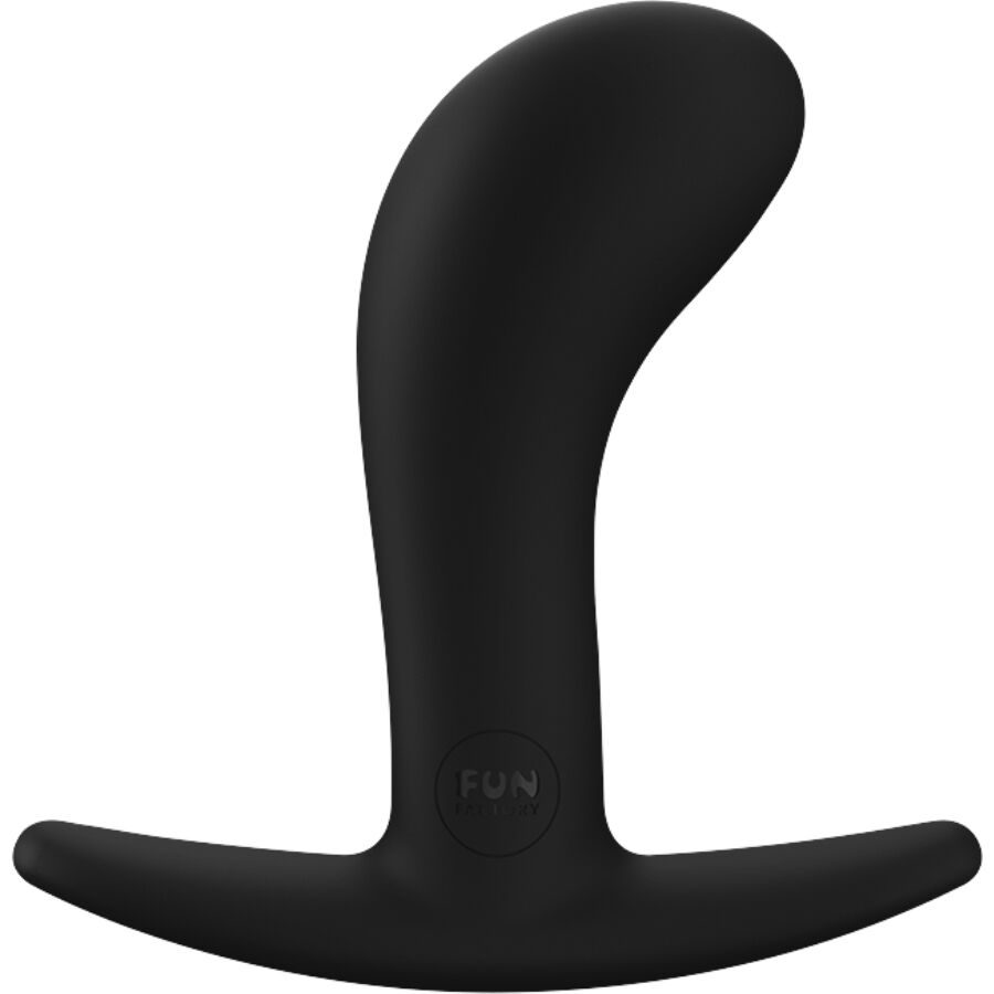 Plug Anale Fun Factory Bootie M — Silicone, 9,5 cm Nero