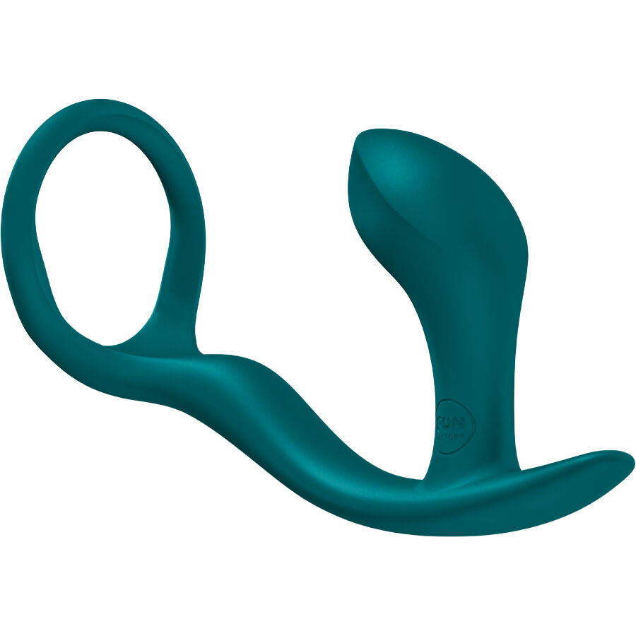 Anello Fallico con Plug Anale Fun Factory Bootie Ring — Verde