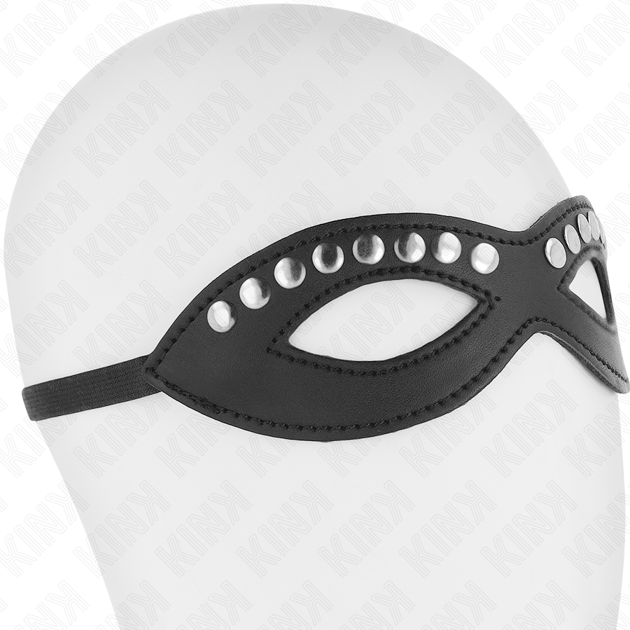 Benda per Occhi con Rivetti KINK Masked Allure — 20,5 x 5,5 cm