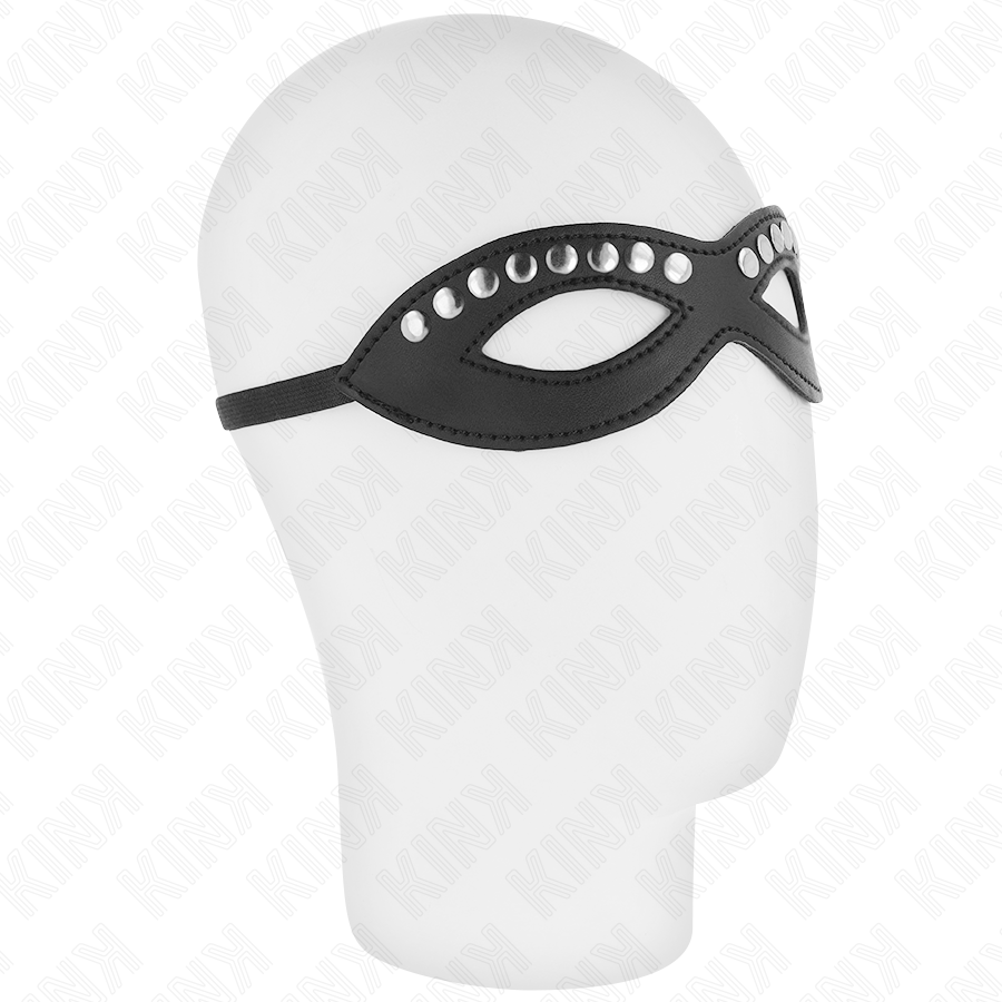 Benda per Occhi con Rivetti KINK Masked Allure — 20,5 x 5,5 cm