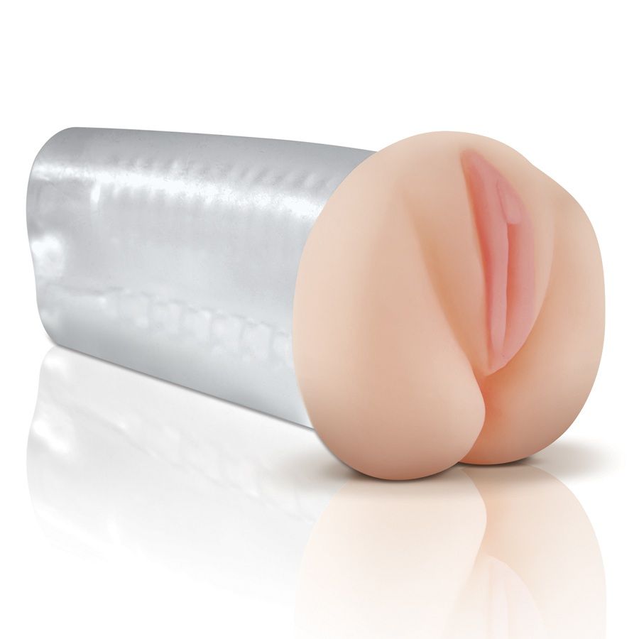 Masturbatore Vagina EXTREME TOYZ Naturale — Trasparente