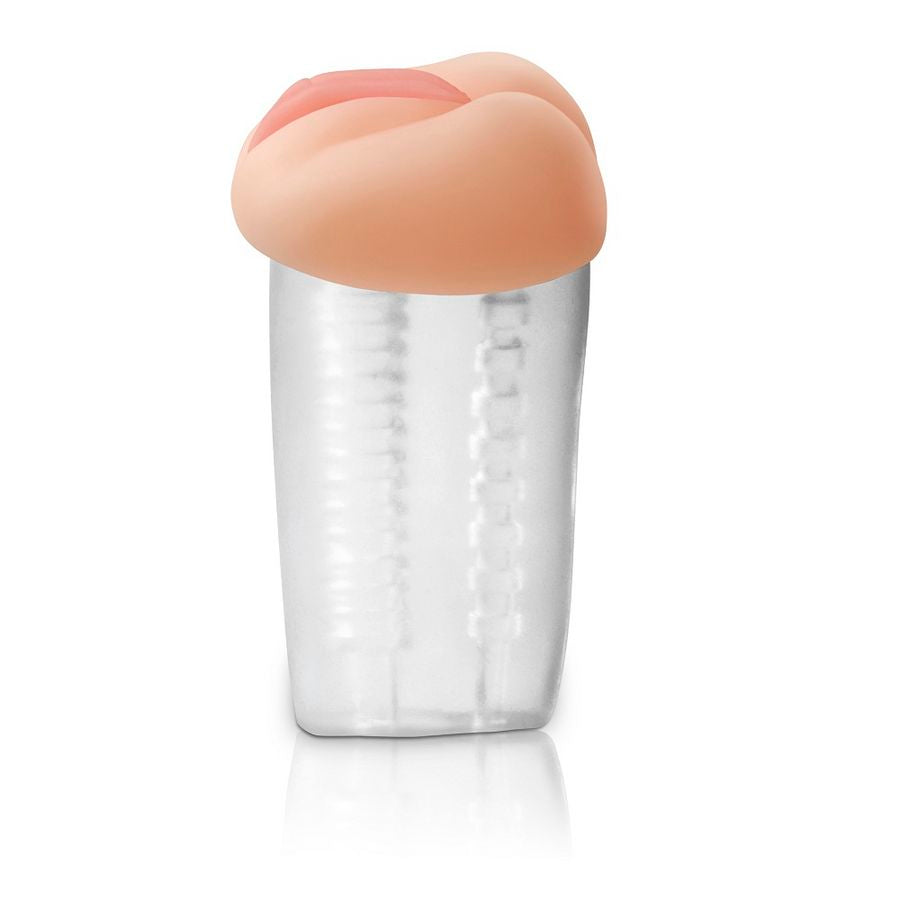 Masturbatore Vagina EXTREME TOYZ Naturale — Trasparente