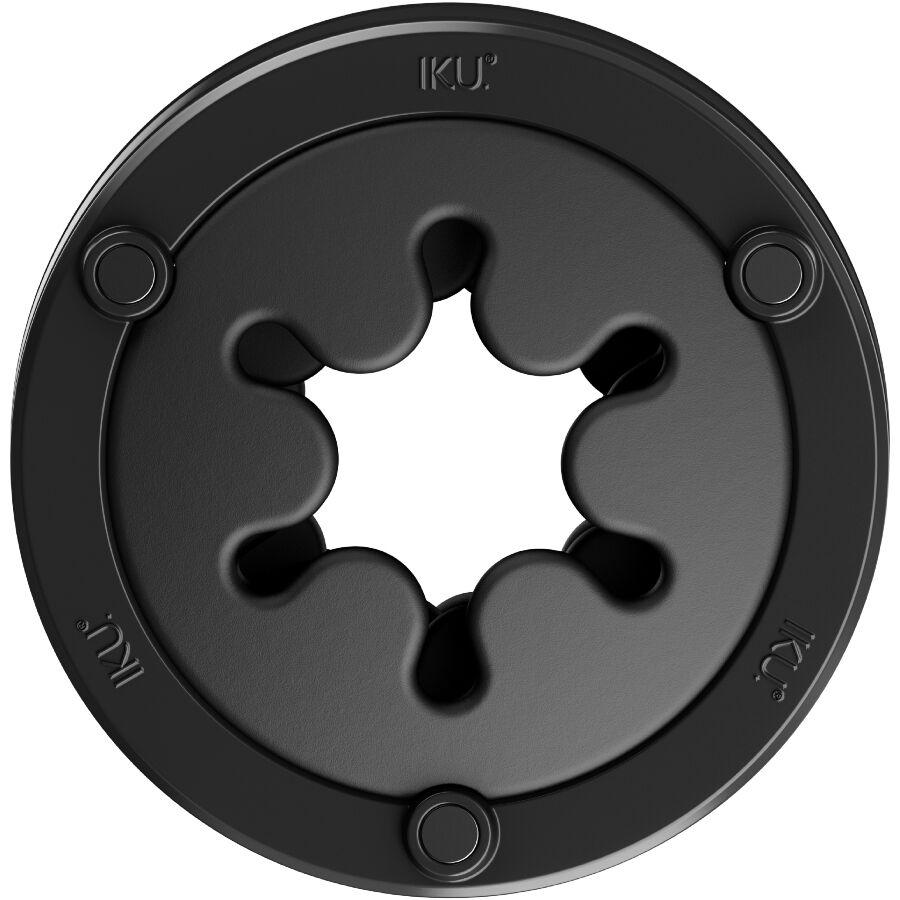 Masturbatore Maschile Fun Factory Iku Flex — Silicone, Nero