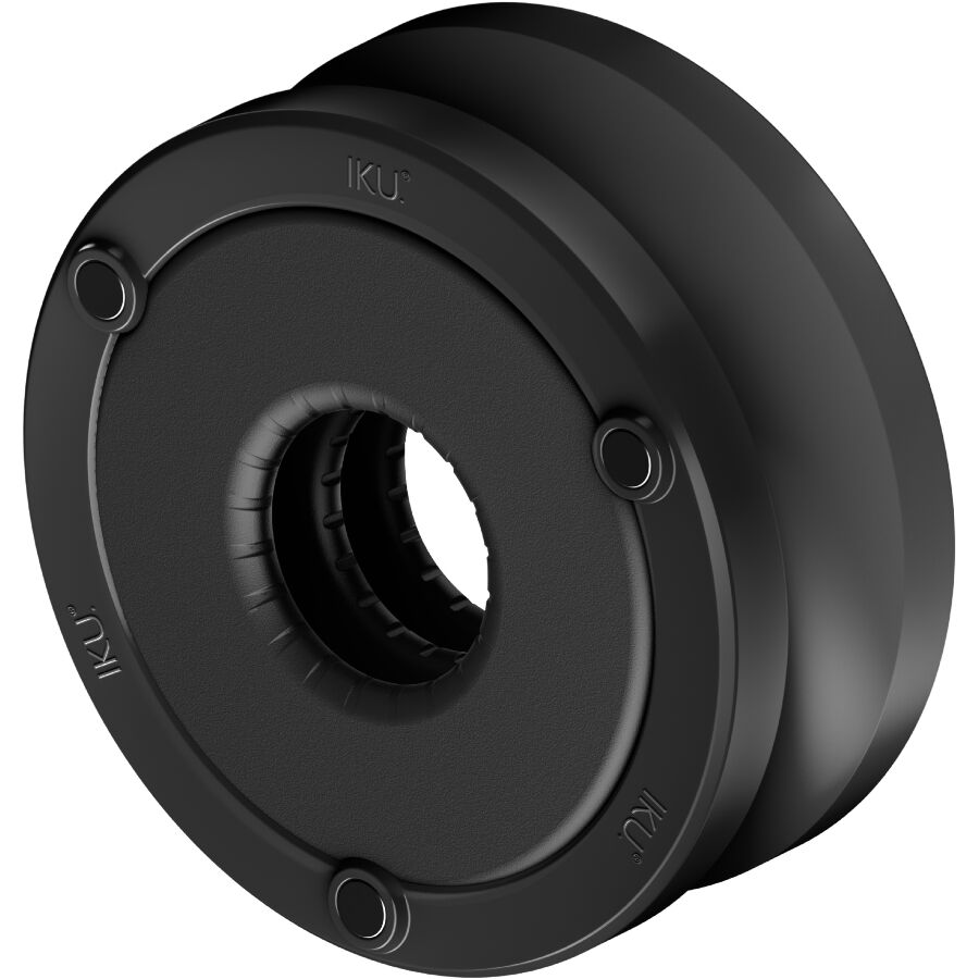 Masturbatore Maschile Fun Factory Iku Tighter — Silicone, Nero