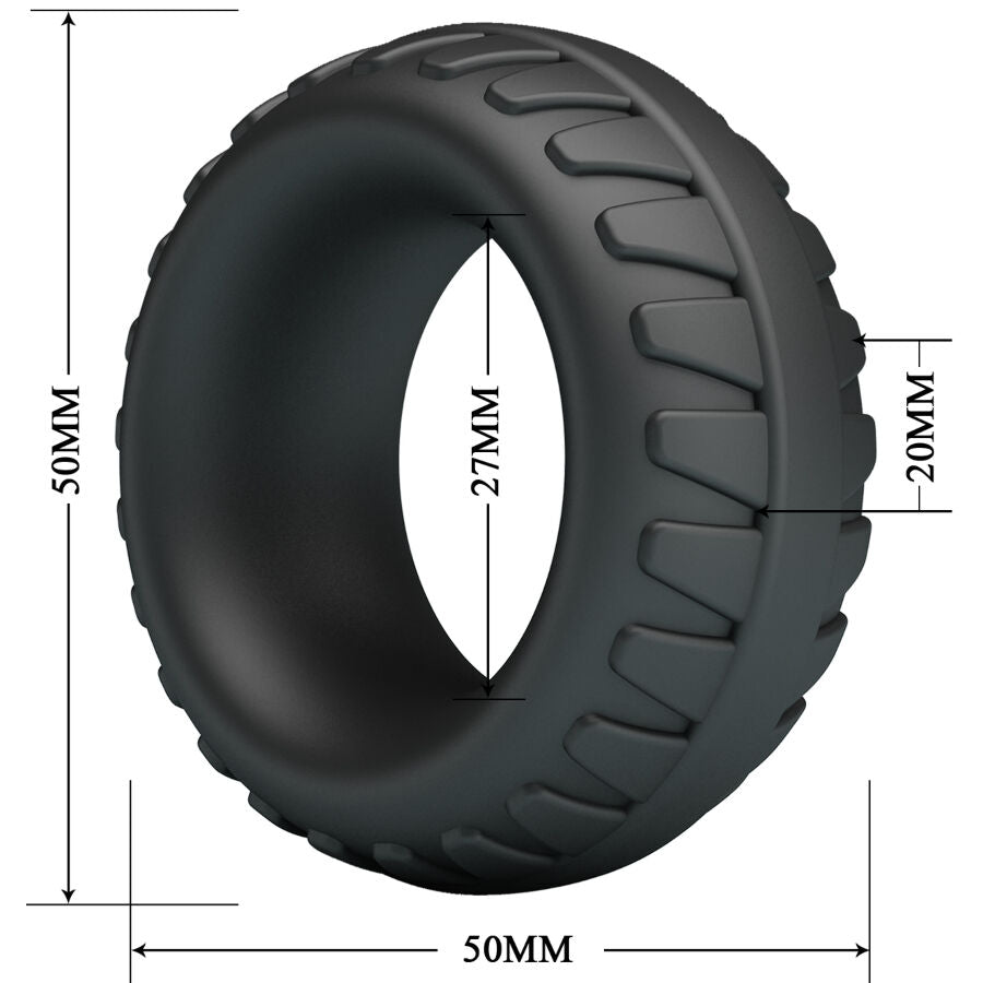 Anello Fallico in Silicone Crazy Bull Dilson — Modello 3