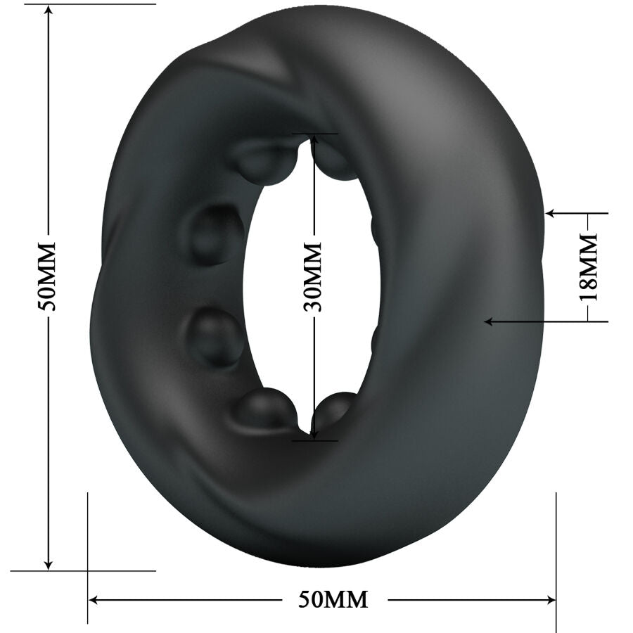 Anello Fallico Vibrante Crazy Bull Daquez — Silicone, Mod. 4
