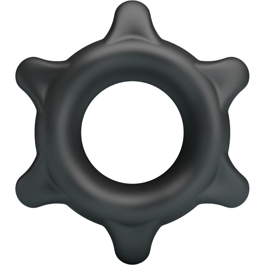 Anello Fallico Vibrante Crazy Bull Ethaniel — Silicone, Mod. 11