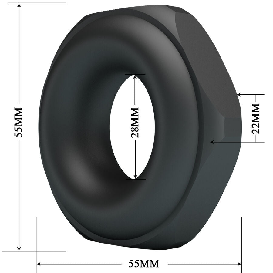 Anello Fallico Vibrante Crazy Bull Jarvius — Silicone Mod. 14