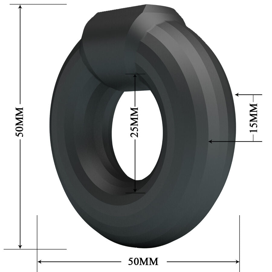Anello Fallico Vibrante Crazy Bull Kayke — Silicone, Modello 2
