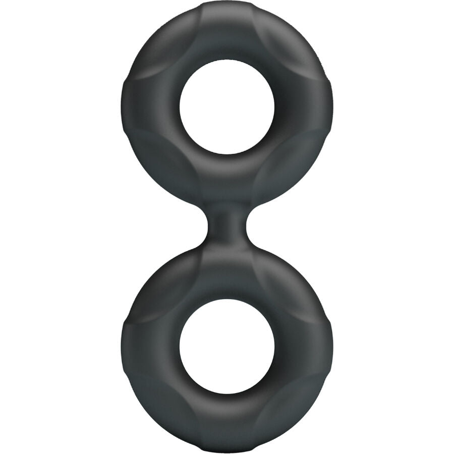 Anello Fallico Doppio Crazy Bull Radwan — Silicone, Modello 19