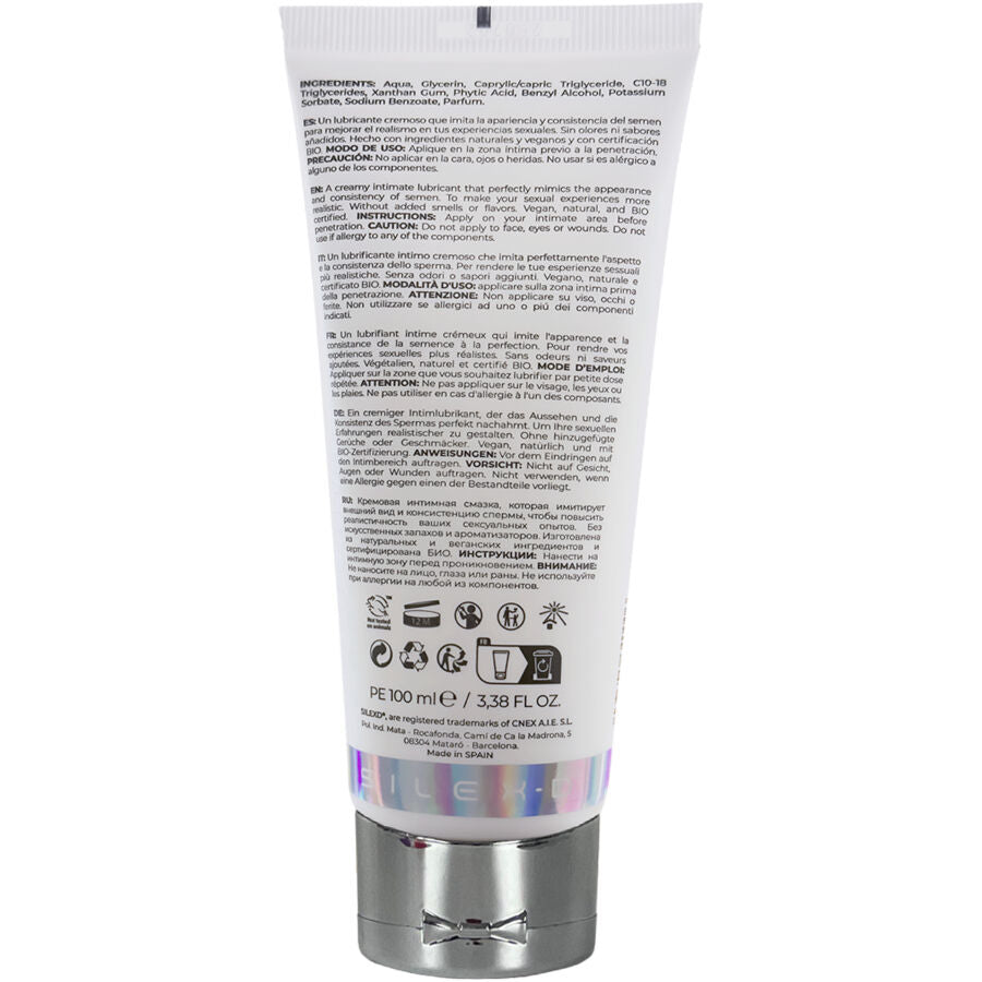 Lubrificante SILEXD Milky Lub Bio Cremoso 100ml — A base d'acqua