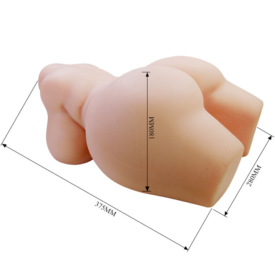 Masturbatore Torso Realistico Crazy Bull Grace — TPR, 7,5 kg