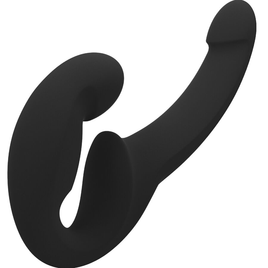 Imbracatura Strapless Fun Factory Share Lite — Dildo Doppio Nero