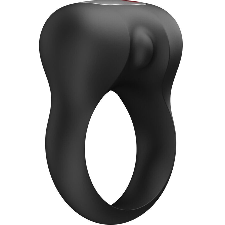 Anello Fallico Vibrante Fun Factory Steady — Silicone, Nero