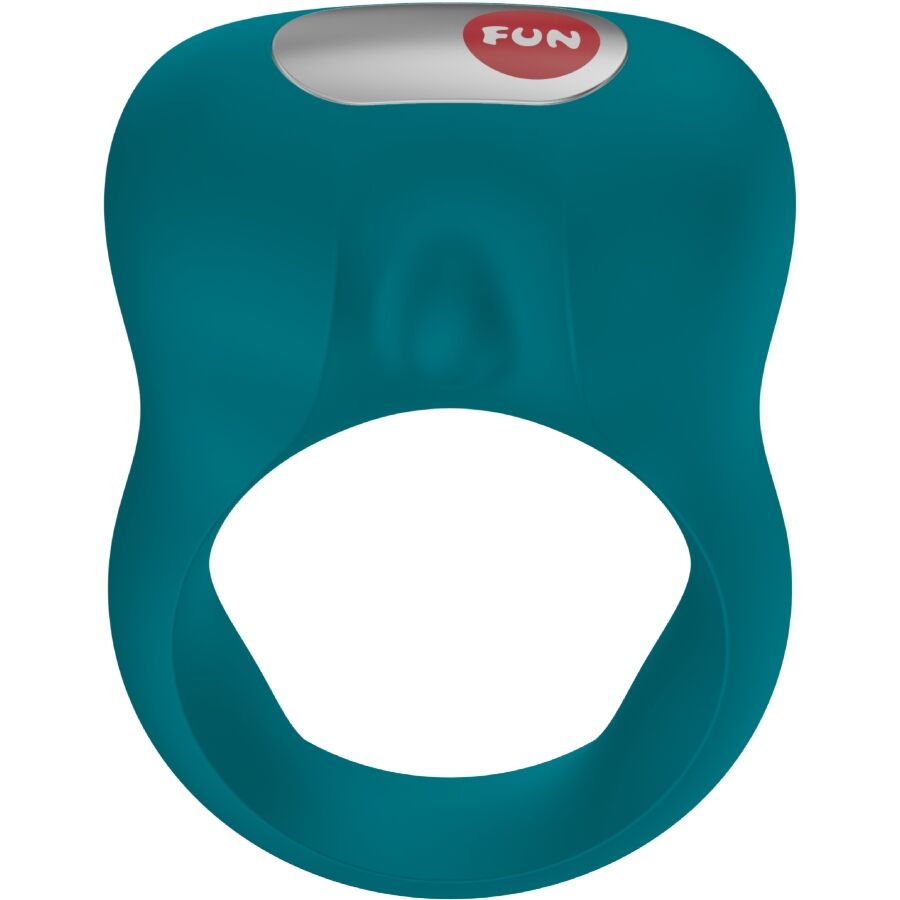 Anello Fallico Vibrante Fun Factory Steady — Silicone, Verde