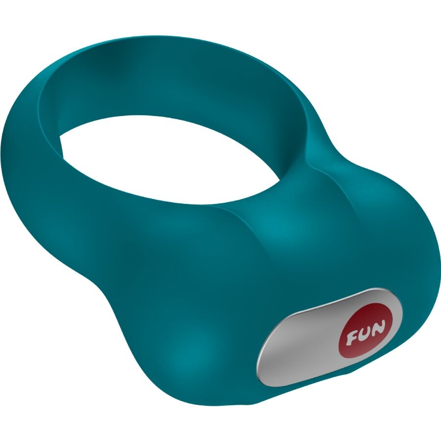 Anello Fallico Vibrante Fun Factory Steady — Silicone, Verde