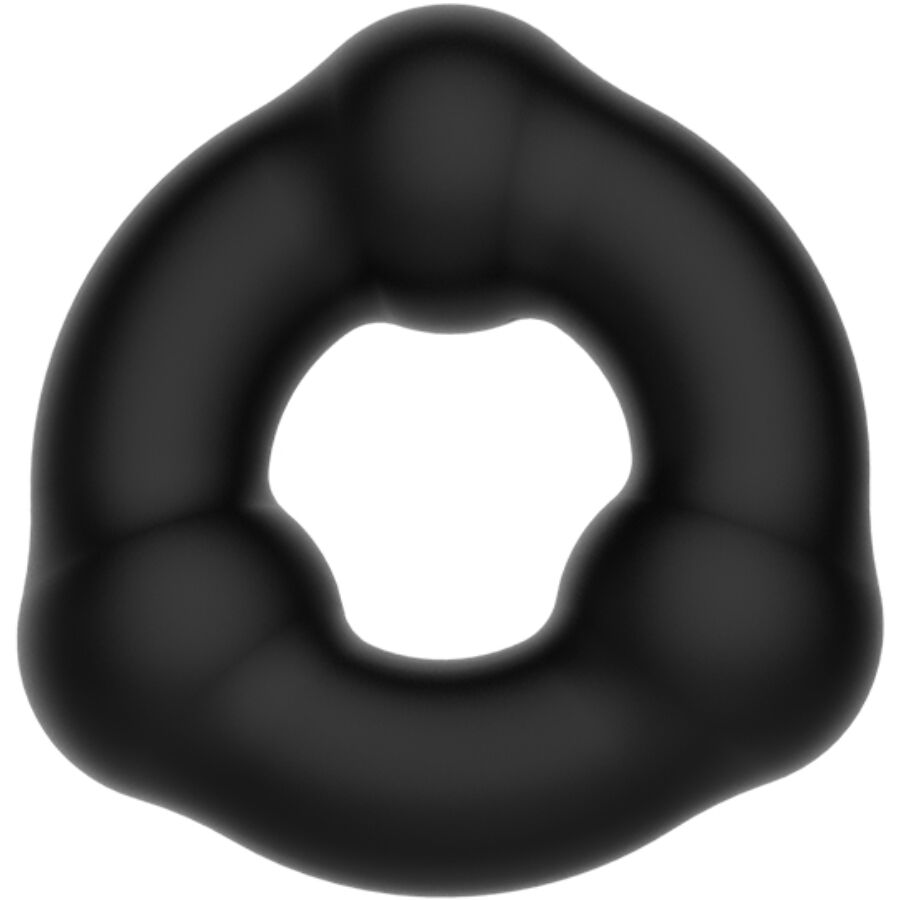 Anello Fallico Vibrante Crazy Bull — Silicone con Noduli