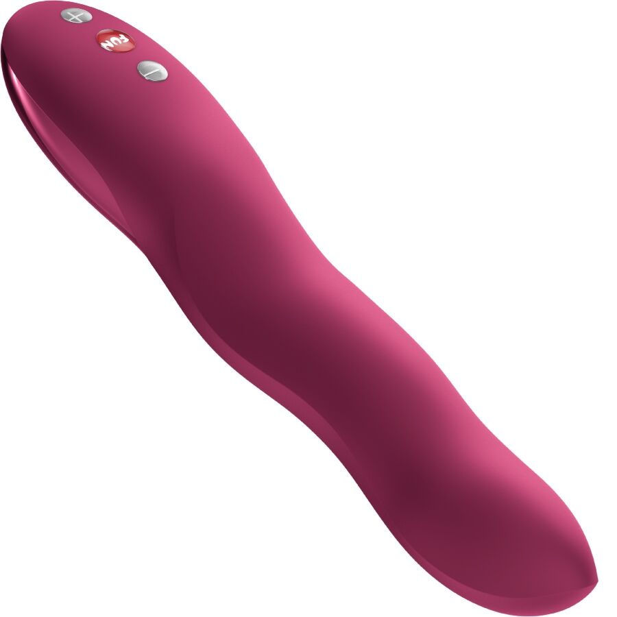 Vibratore Pulsante Fun Factory Stronic Wave — Silicone, Rosso