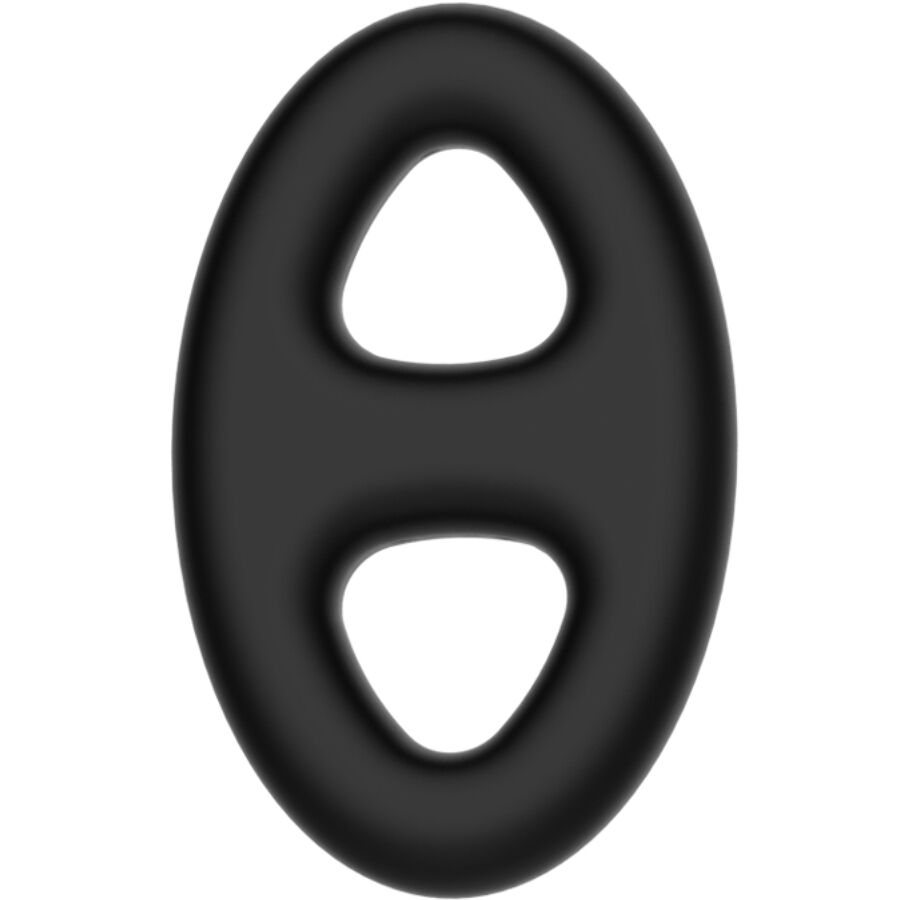 Anello Fallico Doppio Crazy Bull Oval — Silicone