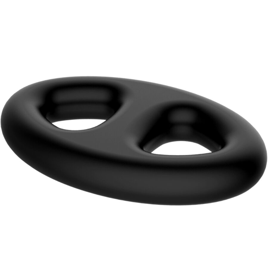 Anello Fallico Doppio Crazy Bull Oval — Silicone