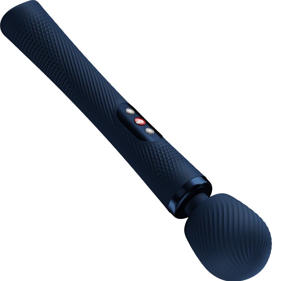 Vibratore Wand Fun Factory Vim — Silicone, Blu Notte