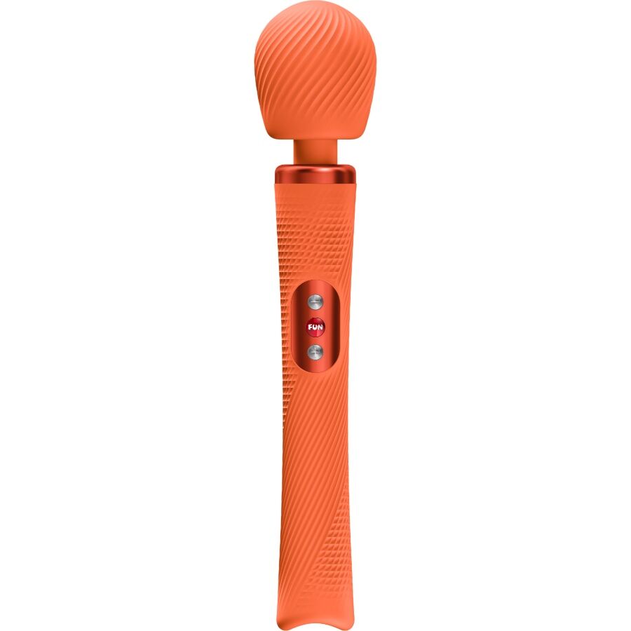 Vibratore Wand Fun Factory Vim — Silicone, Arancione