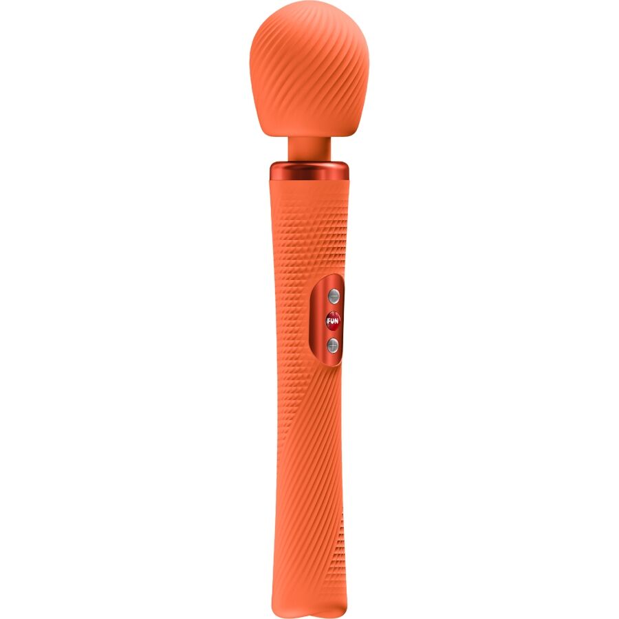 Vibratore Wand Fun Factory Vim — Silicone, Arancione