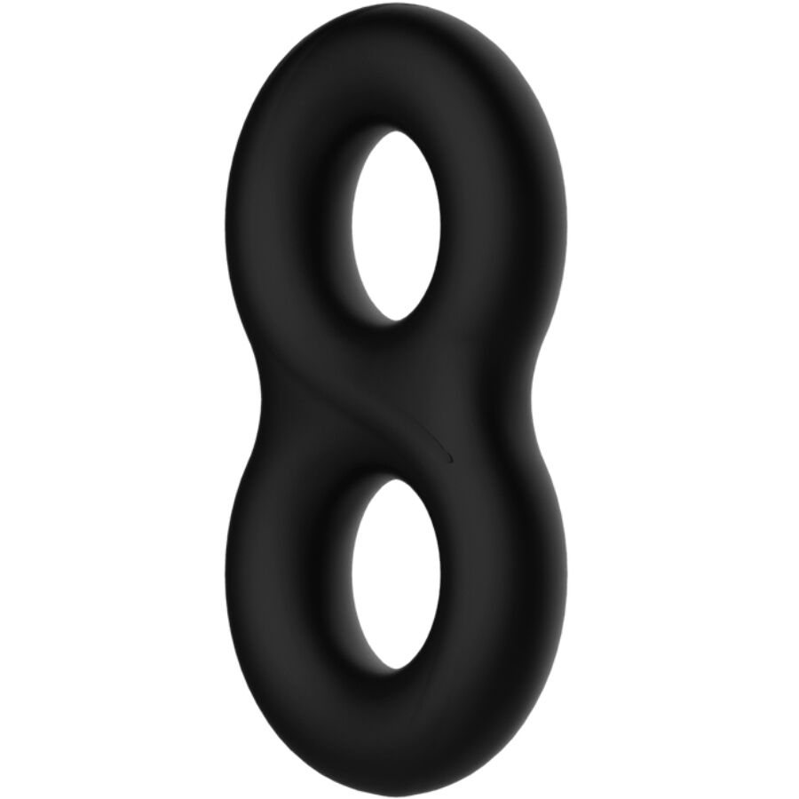 Anello Fallico Doppio Crazy Bull Infinity — Silicone