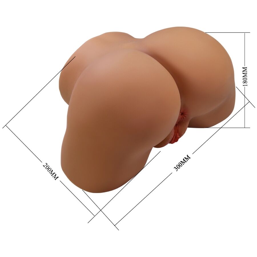 Masturbatore Realistico Crazy Bull Geriann — TPE, Bacino Femminile