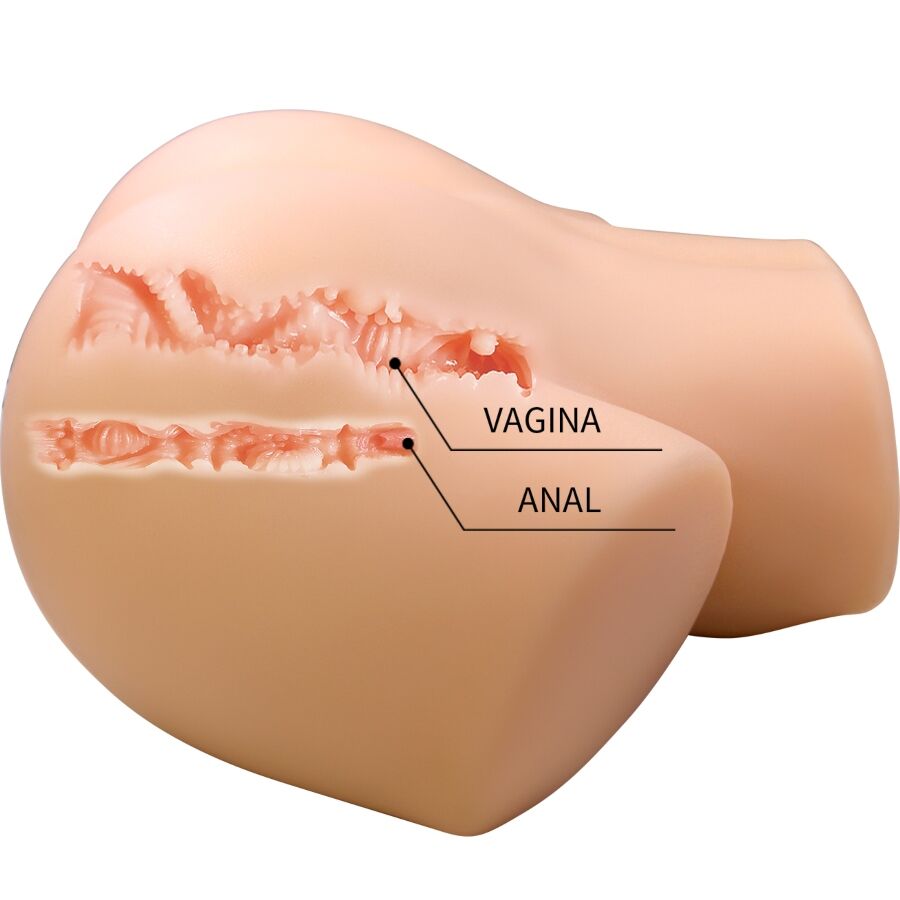 Masturbatore Realistico Vagina e Ano Crazy Bull Vivian — 7 kg