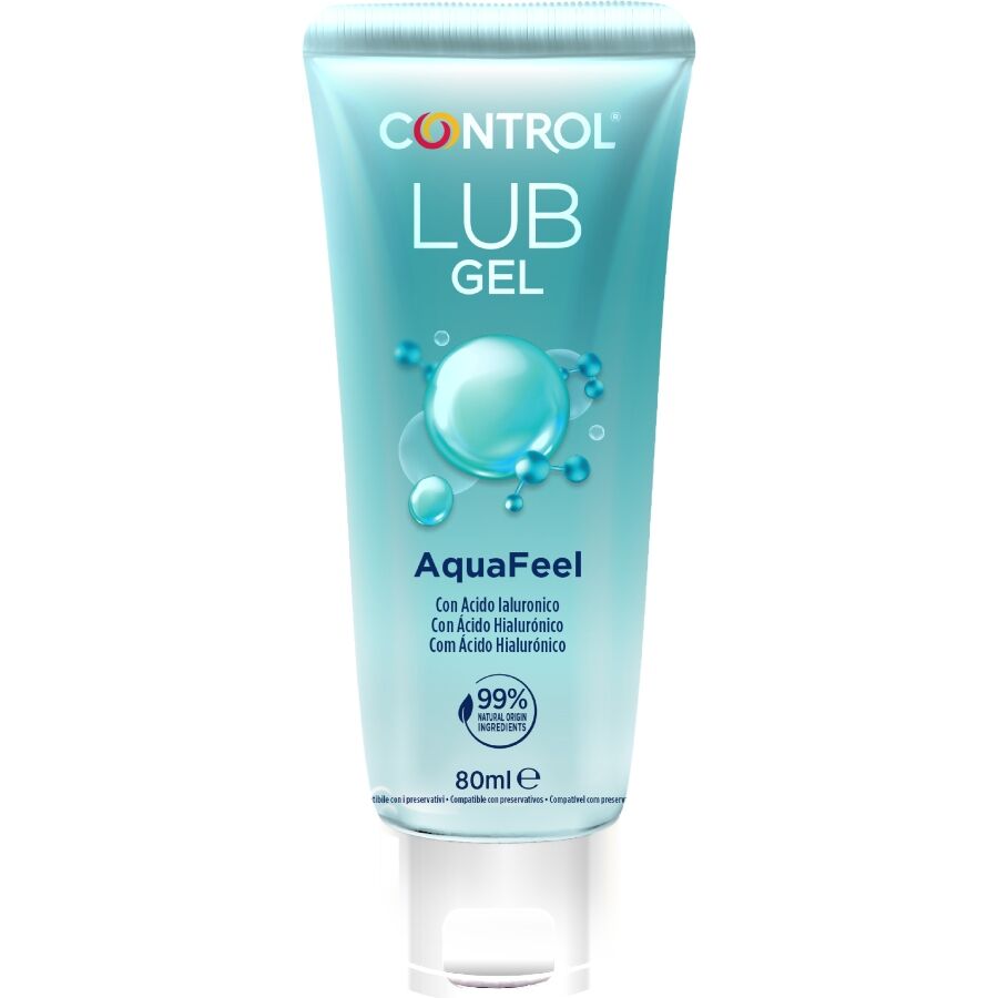 Lubrificante Intimo Base Acqua Control AquaFeel — 80 ml